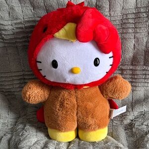 Hello Kitty Plush Sanrio Turkey Harvest Greeter 19” Decoration Fall Decor